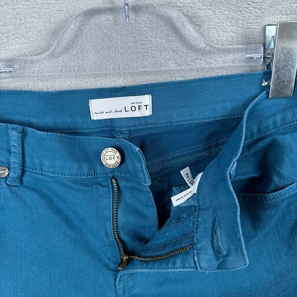 Ann Taylor Loft Modern Skinny Jeans Womens Size 26/2 Low Rise Denim Stretch Blue - Picture 5 of 11